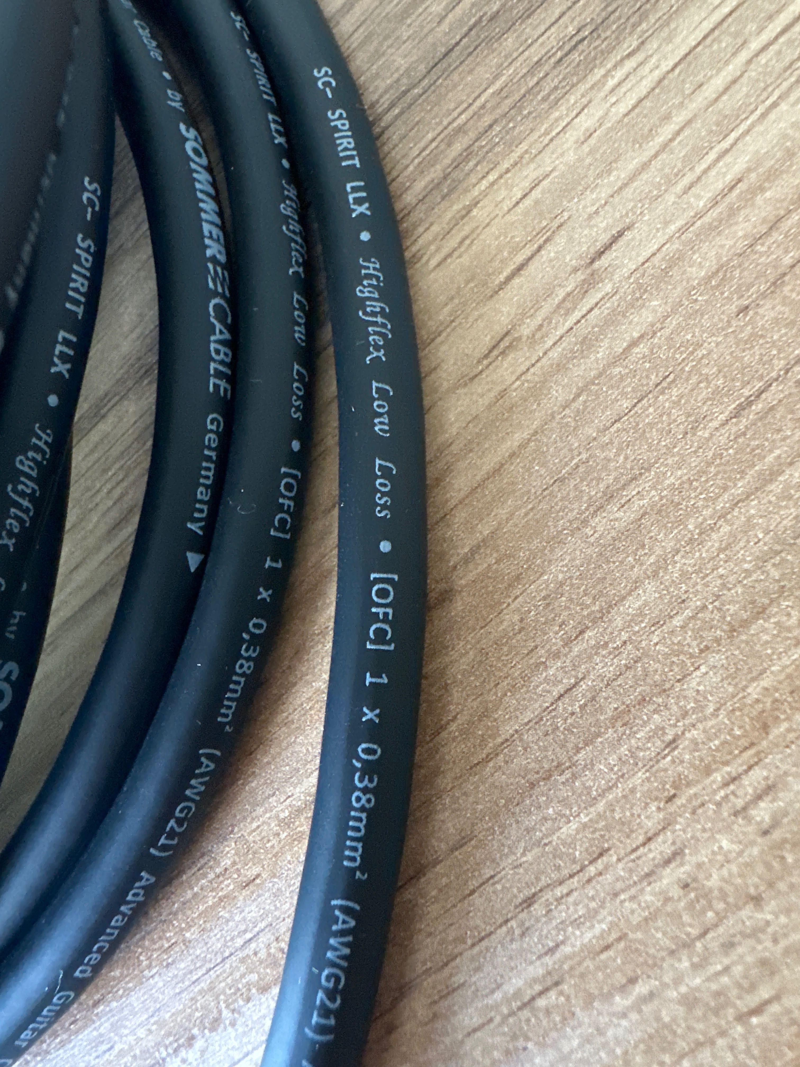 Kabel do gitary, audio Sommer LLX - 6 metr, Neutrik