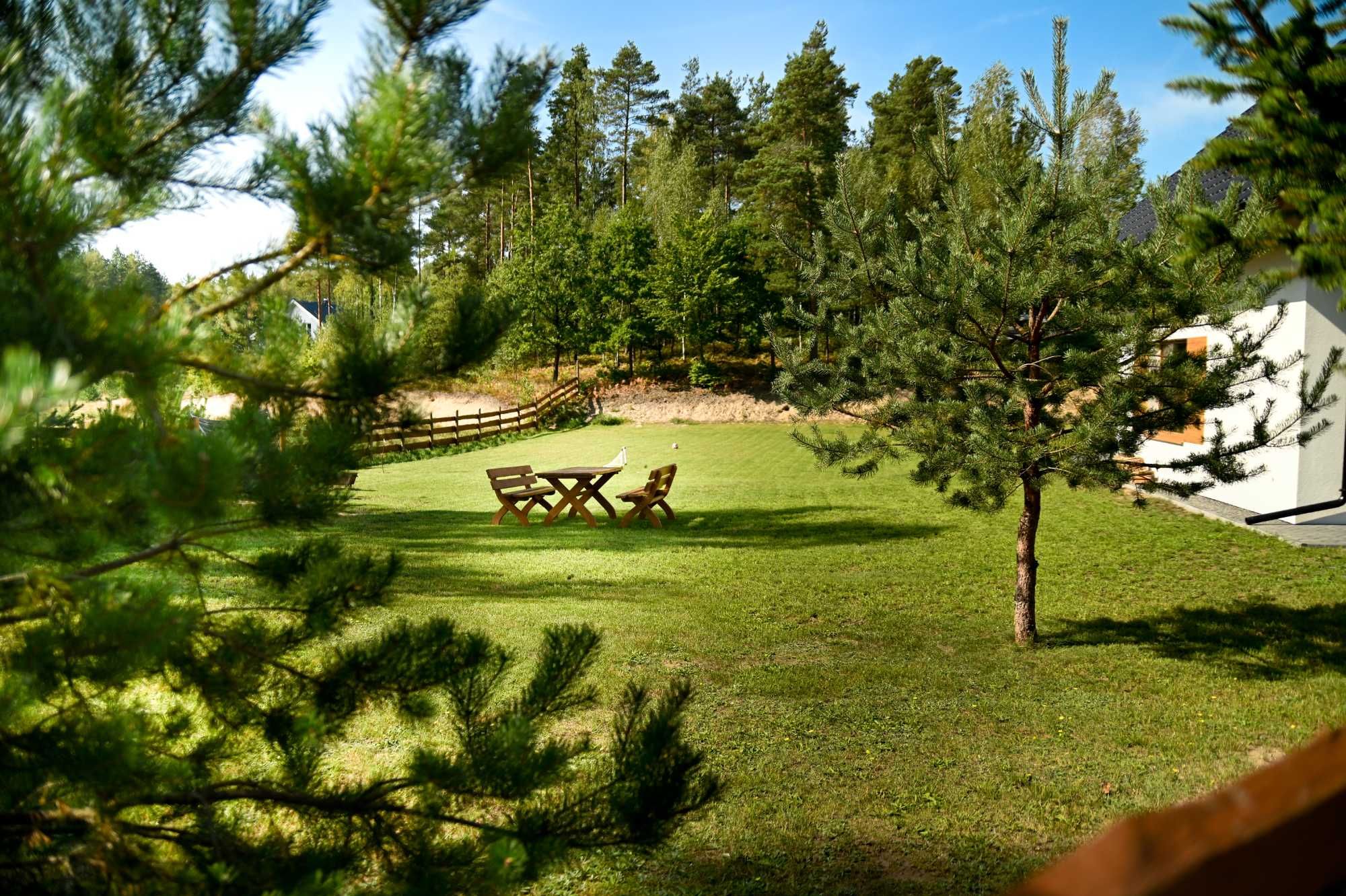 Domek na Kaszubach "Hubertówka" w Lipuszu +BASEN: wolne od 12.08!!