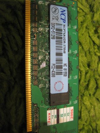 продам модуль оперативної пам'яті NCP 512Mb DDR 2 PC 2-4300 37M48