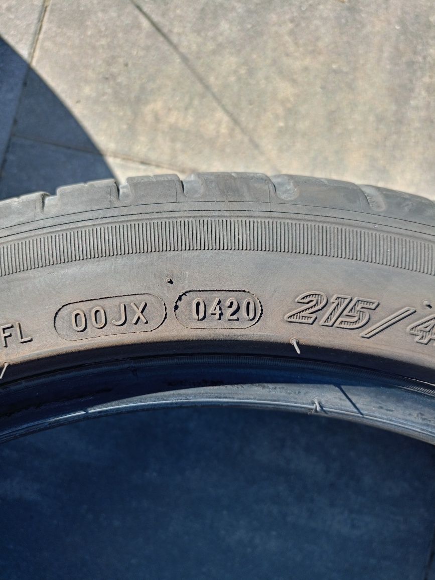 Opony letnie Michelin pilot sport 3 215/45 R 18