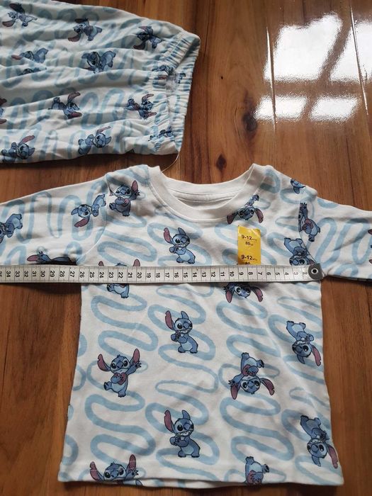 Piżama Disney Baby Stitch  9-12 miesięcy 80cm bawełna