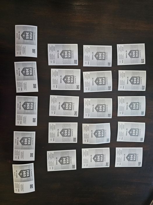 Нові, Наклейки panini FiFA 365 2025