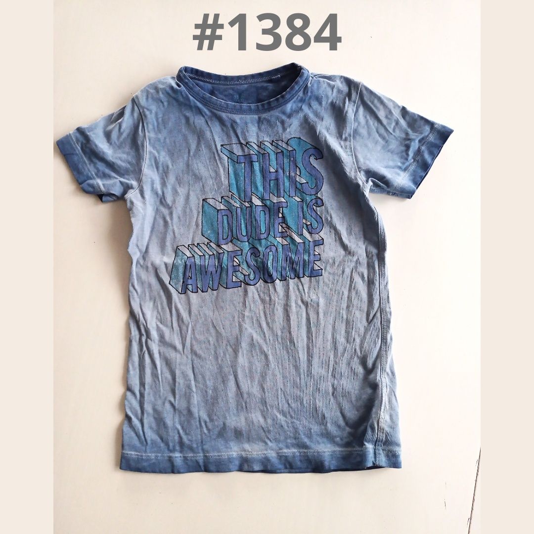 T-shirt Next 4-5lat 104-110cm THIS DUDE IS AWESOME #1384
Efekt ombre,