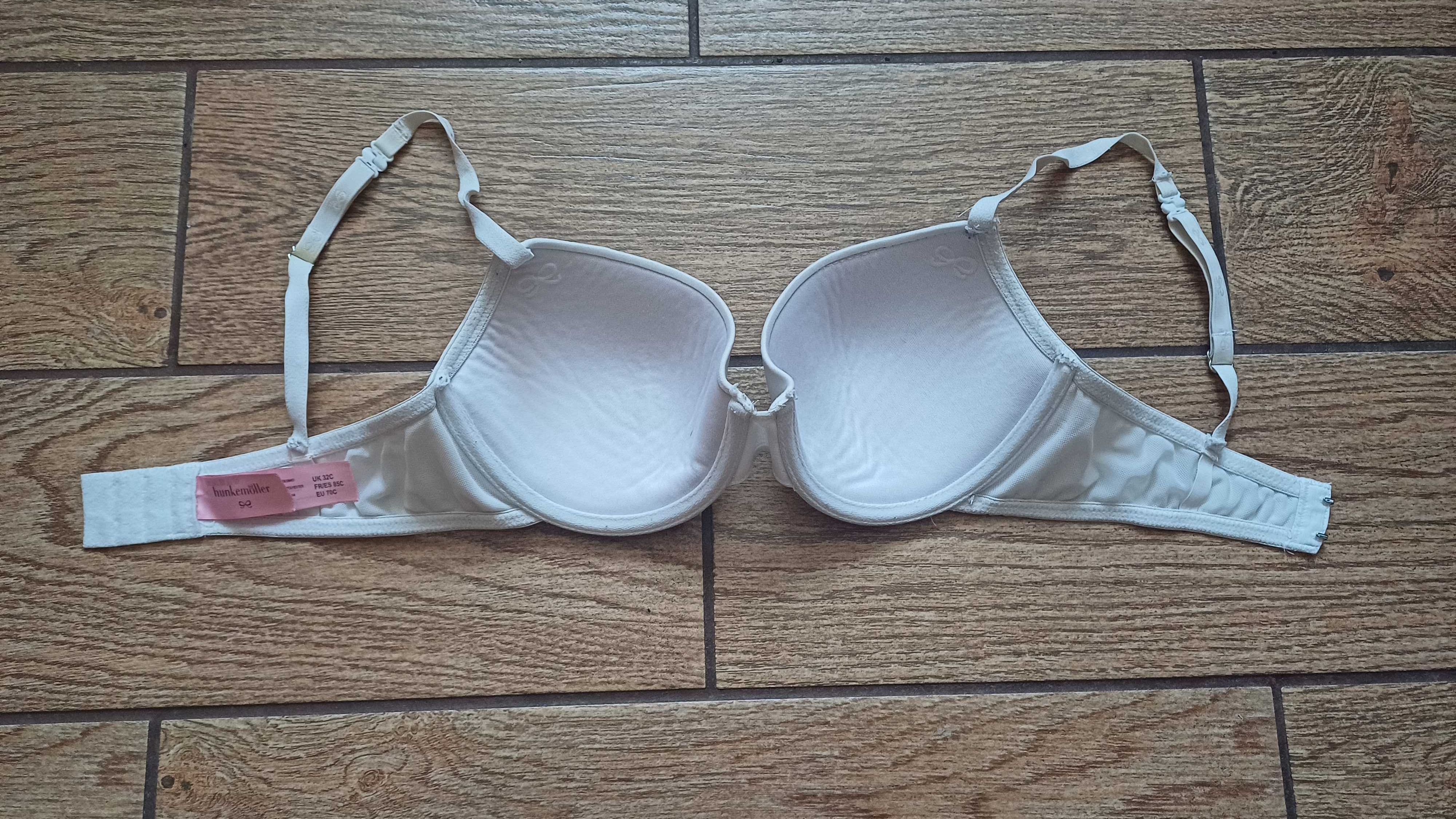 Biały biustonosz HUNKEMÖLLER r. 70 C