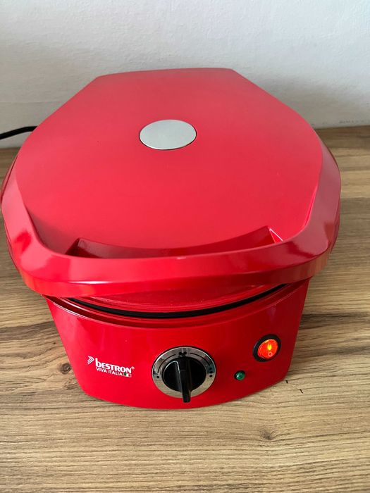 Składany grill elektryczny Bestron APZ400 czerwony 1800 W