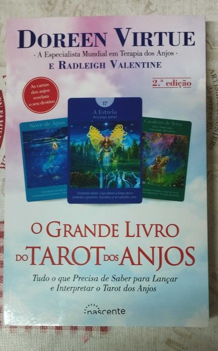 "O Grande Livro do Tarot dos Anjos" 
de Doreen Virtue (NOVO)