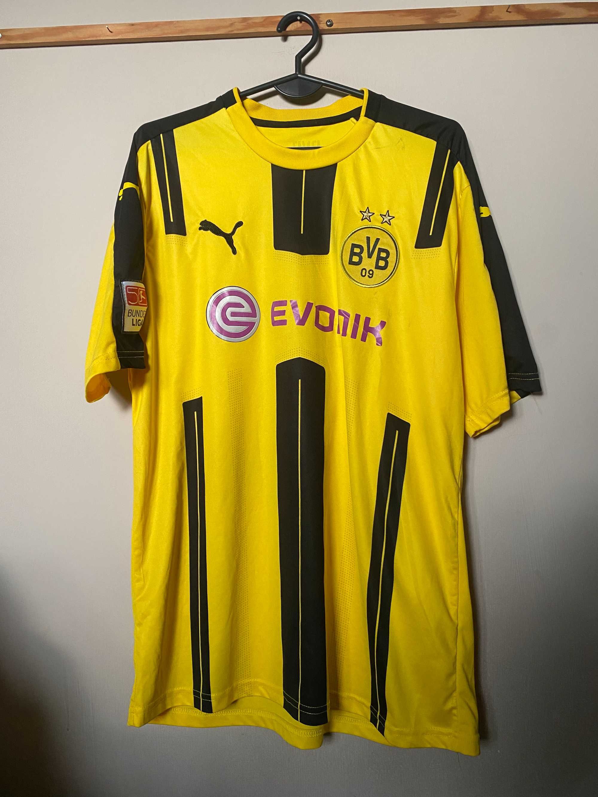 BORUSSIA DORTMUND nr 11 REUS - 2016 - 2017 - L - Puma - UNIKAT
