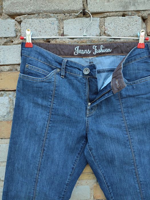 Spodnie jeansowe jeansy damskie straight Jeans Fashion