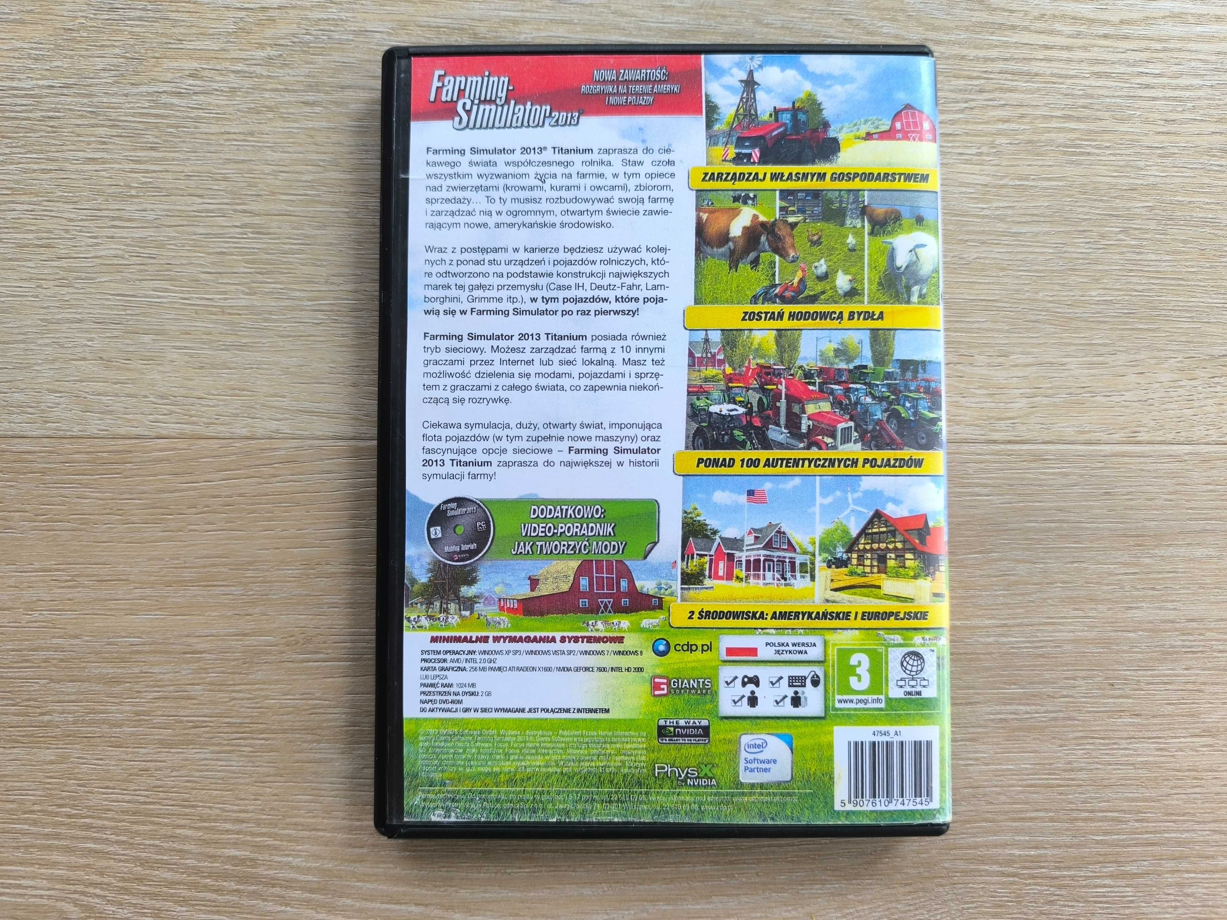 Farming Simulator 2013 Edycja Titanium [PC] (POLSKA WERSJA)