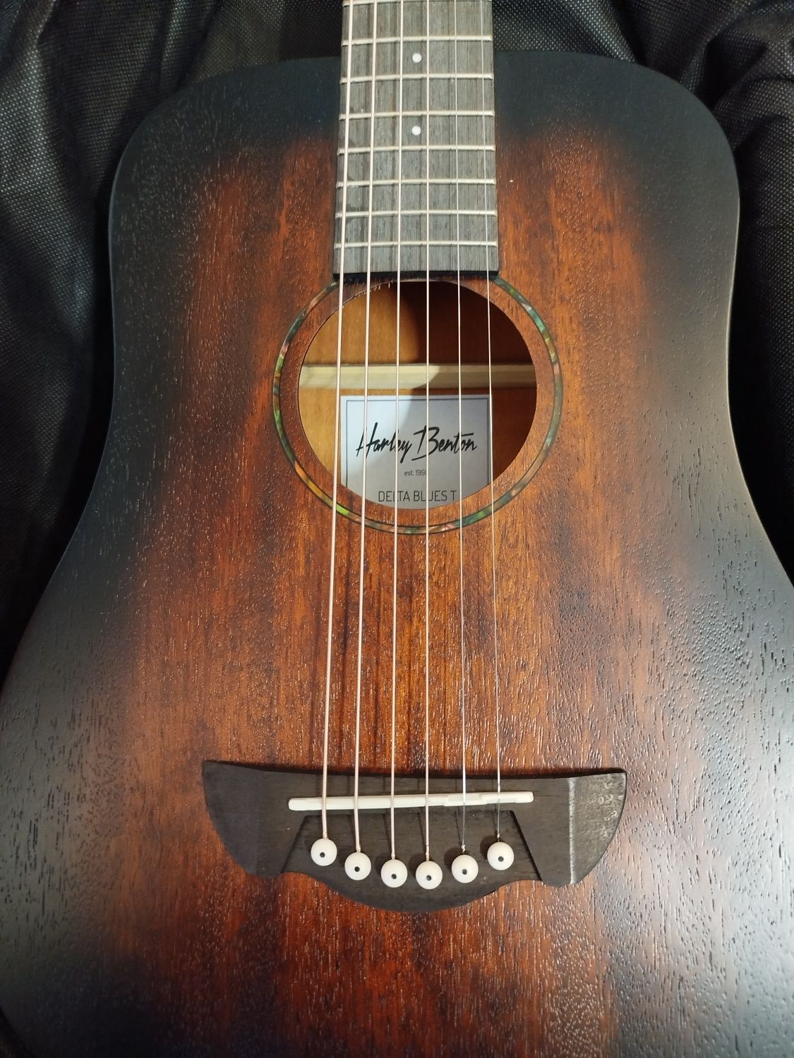 Guitarra acústica Harley benton delta blues (traveleller)