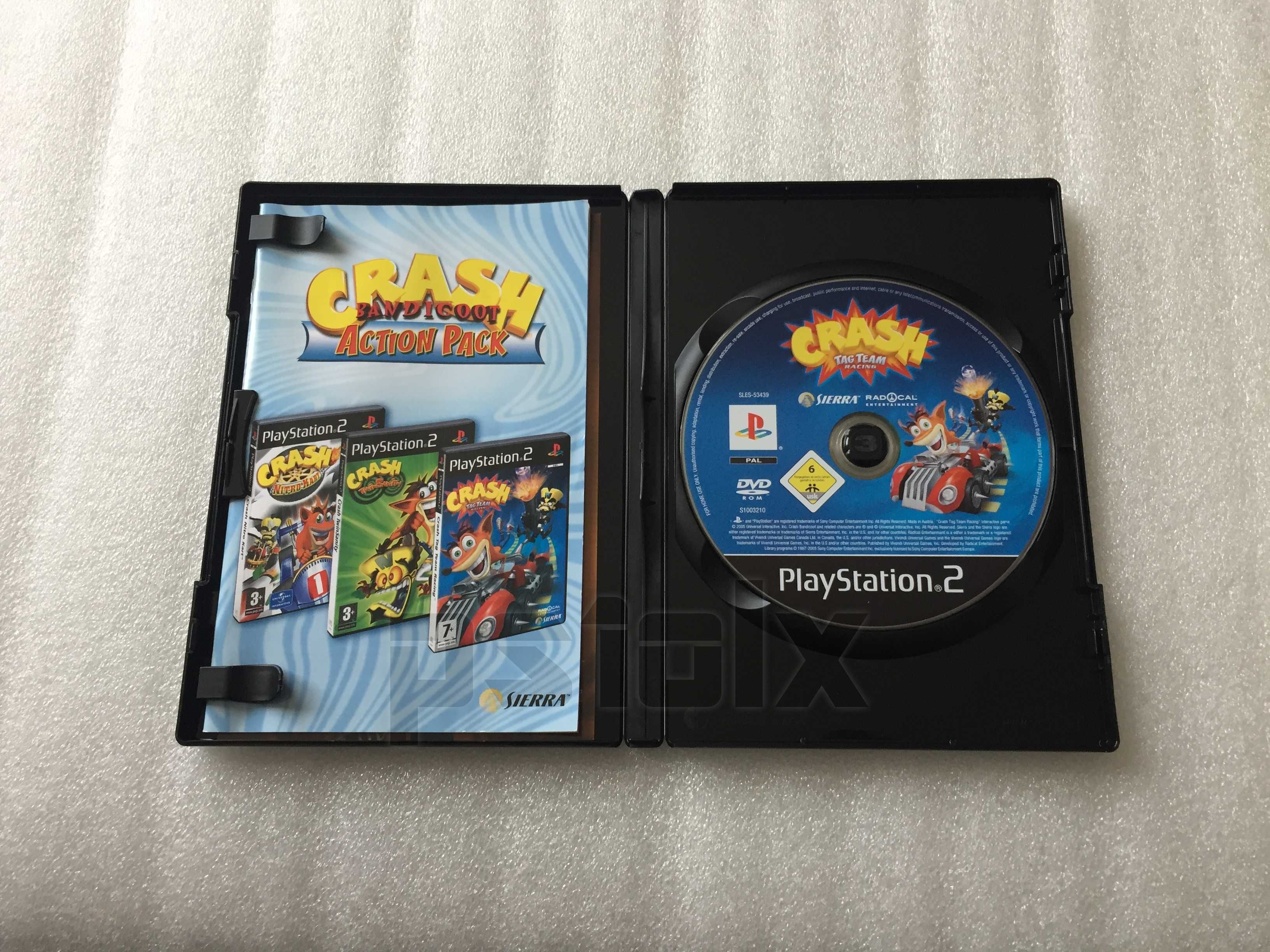 Crash Bandicoot Action Pack playstation ps2