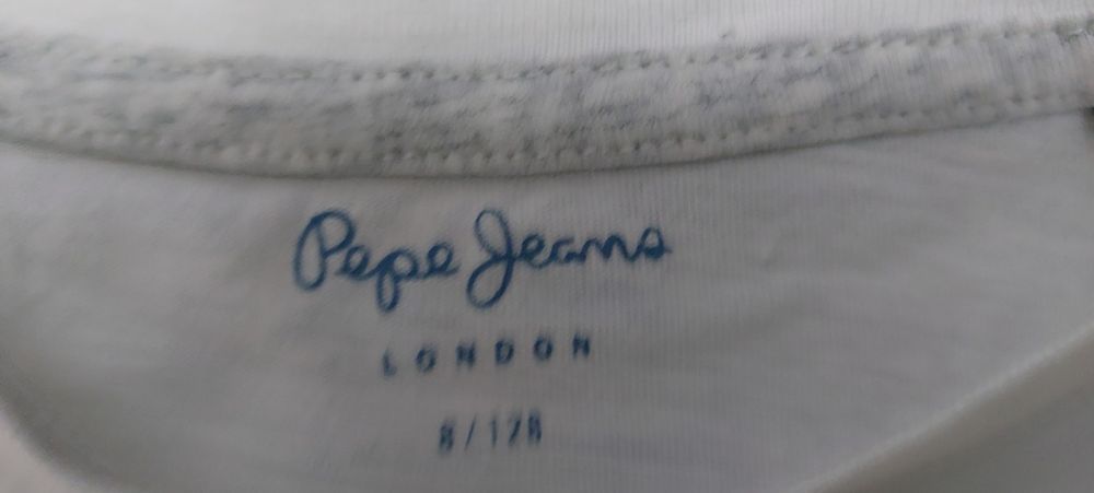 Tshirt Pepe Jeans para menino de 8 anos.