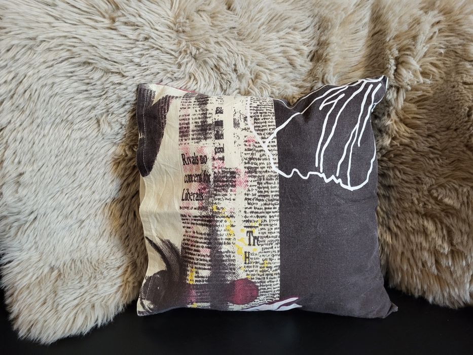 Tradycyjna Poduszka Jaś 40x40 Naturalne Pierze + Poszewka