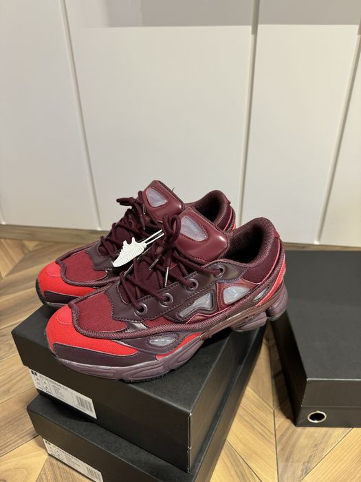 Adidas Originals Ozweego Raf Simons burgundy (реф)