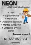 Tynki ,Zabudowy gk, Prace wykończeniowe