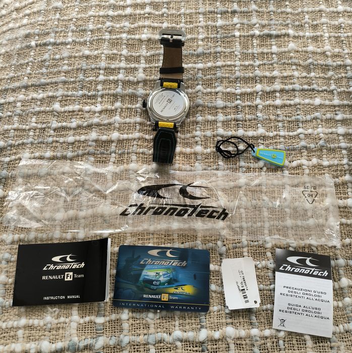 Relógio Chronotech Renault F1 Team