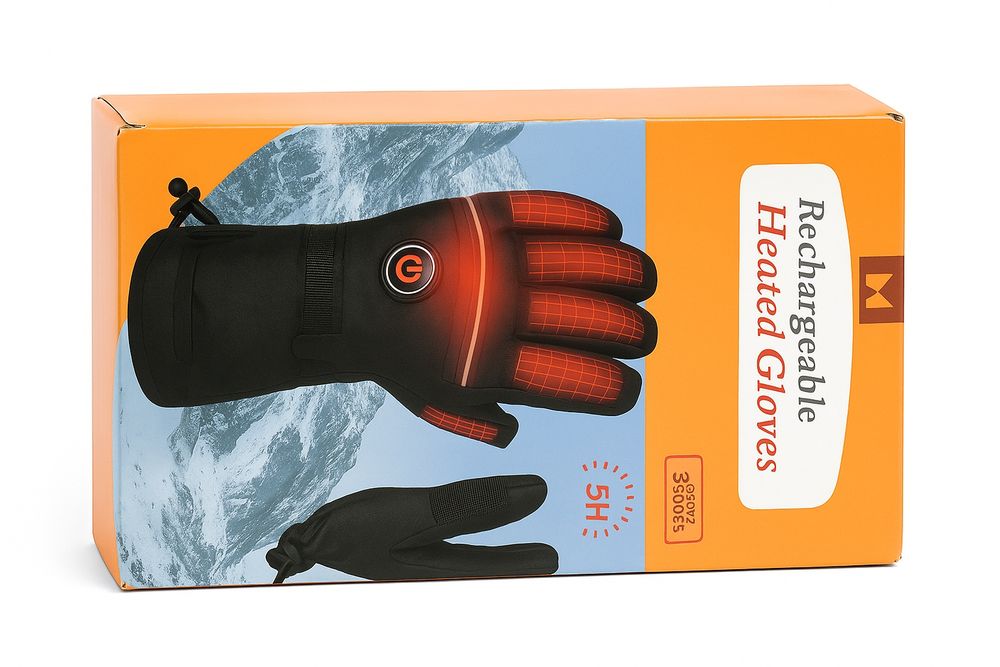 Мото перчатки с подогревом