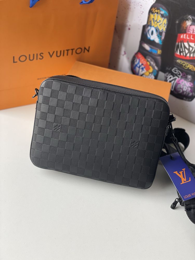 Чоловіча мужская сумка барсетка Louis Vuitton