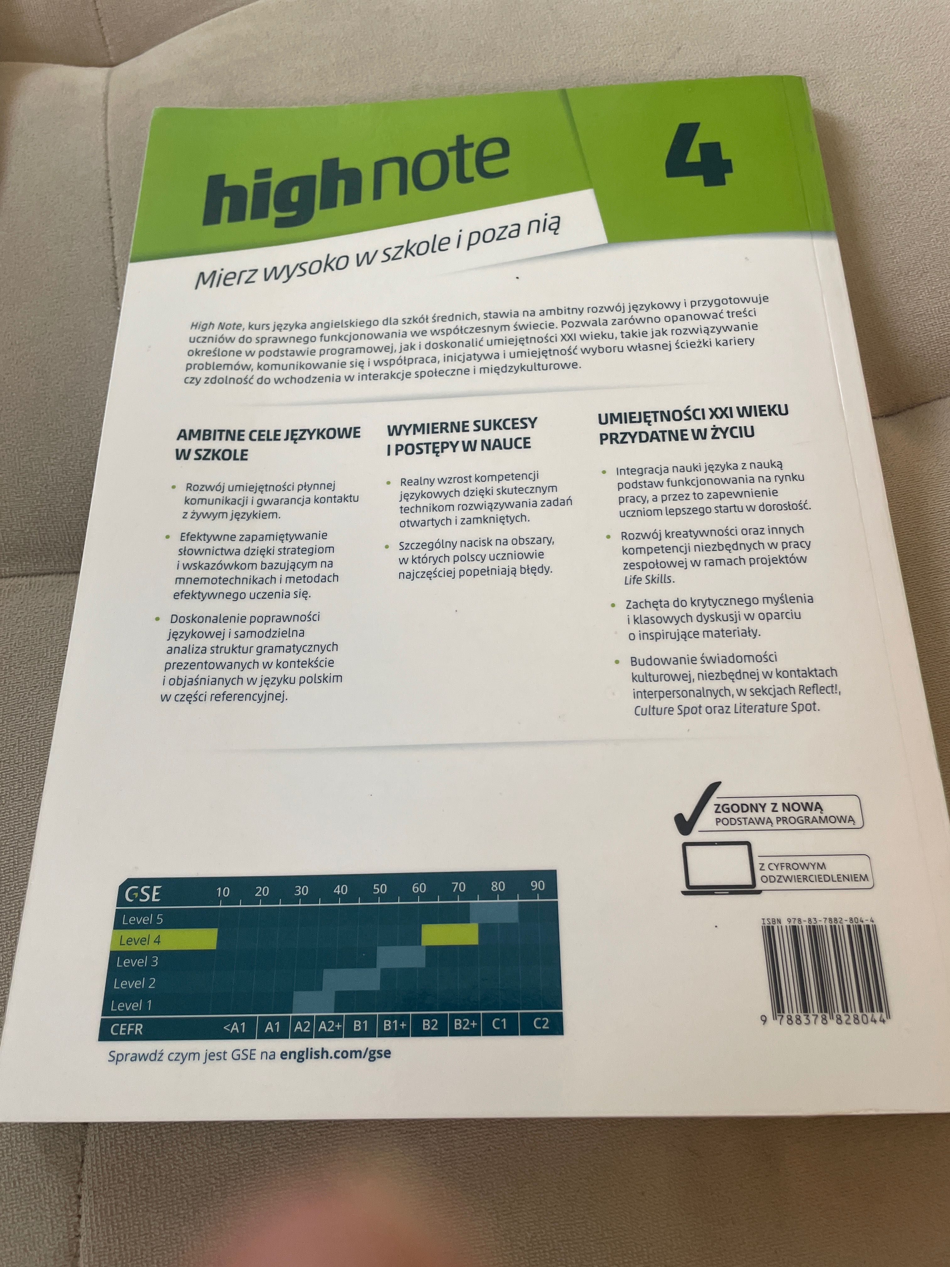 HIGH NOTE 4 pearson  gratis ćwiczenia