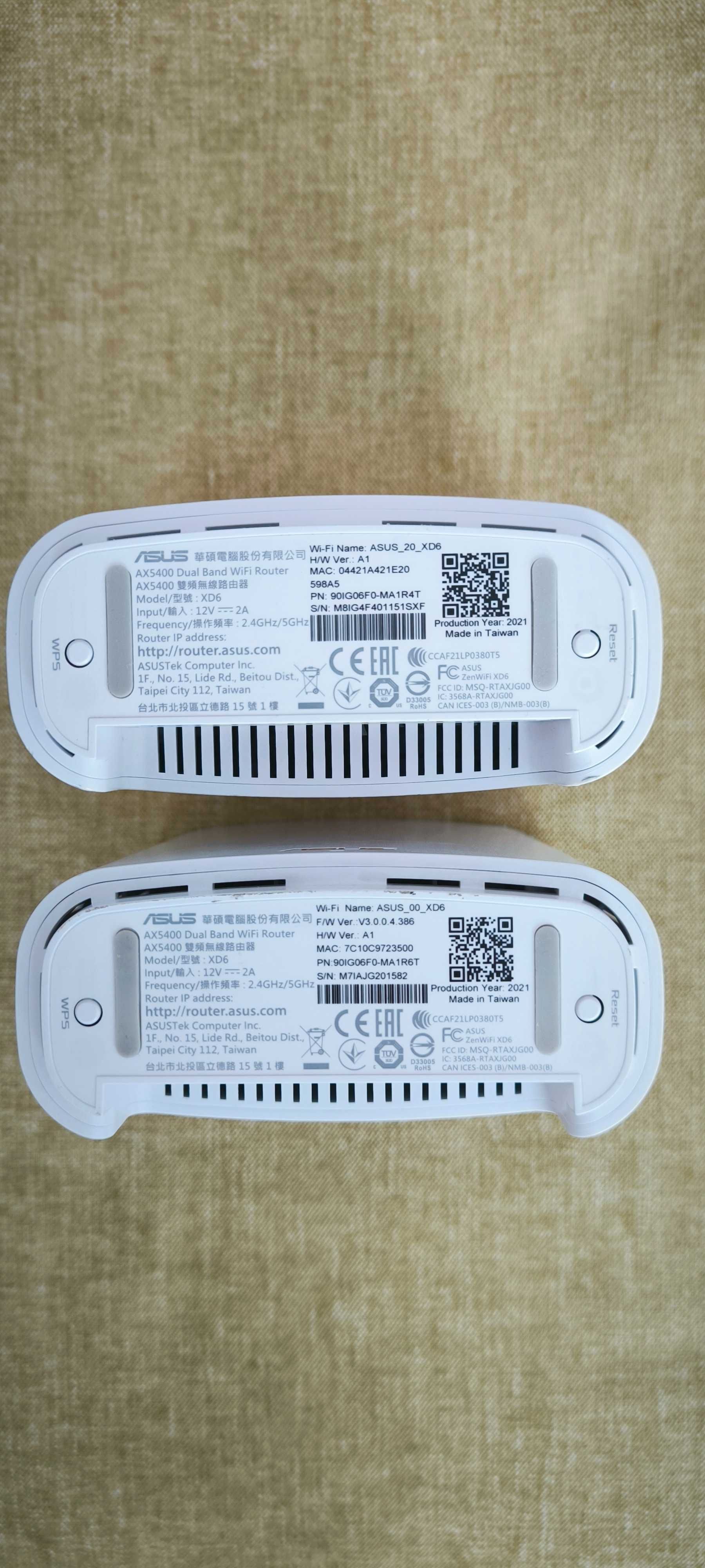 Роутер ASUS ZenWiFi XD6, AX5400
