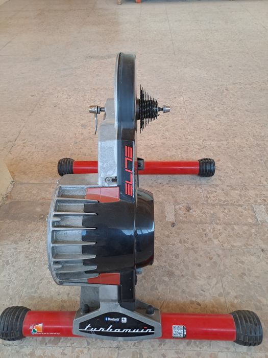 Rolo De Treinamento Elite Turbo Muin Smart B+ Zwift Trainer