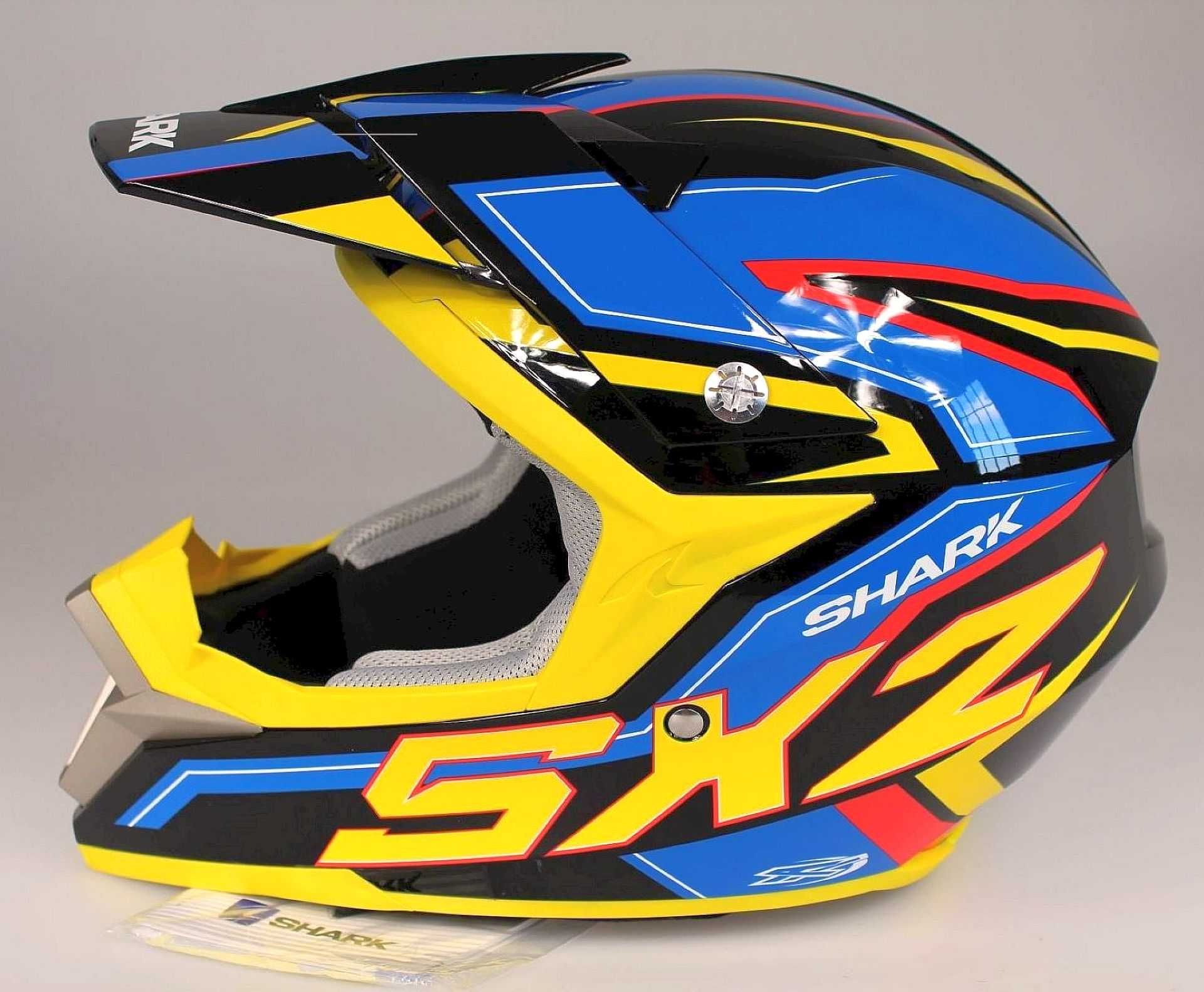 NOWY SHARK SX-2 Kask Motocyklowy Quad Cross Enduro r. L 59-60 cm