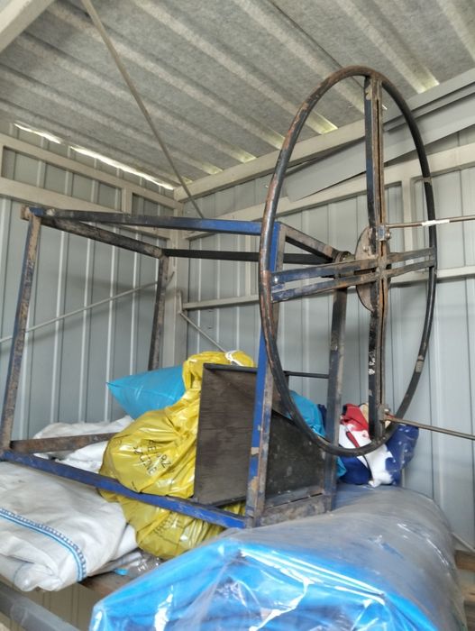 Przewijarka ręczna krążkarka do kabli linek