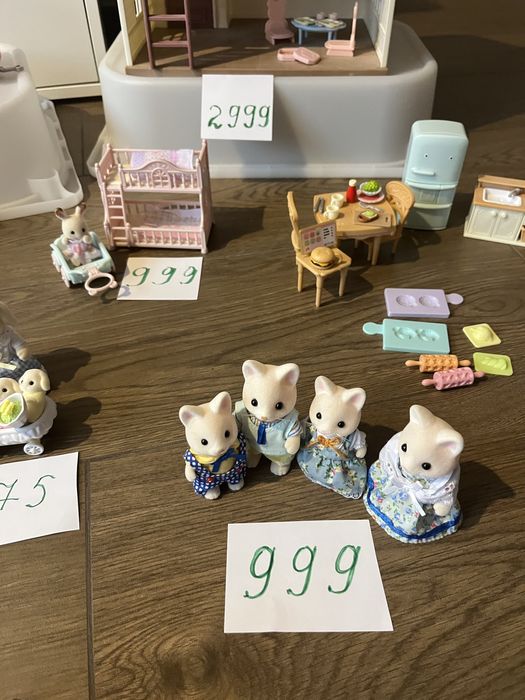 Sylvanian Families(будиночок,звірі,мебель)в новому стані!!