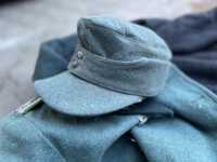 Niemiecka czapka polowa policyjna II wojna
