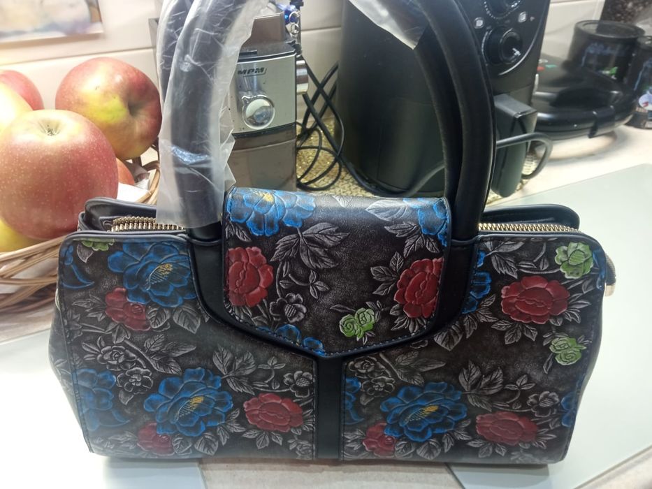 Torebka kwiaty, nowa