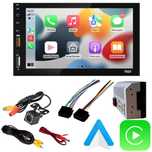 Radio 2 DIN 7 cali MP5 Android Auto Carplay Bluetooth kamera cofania