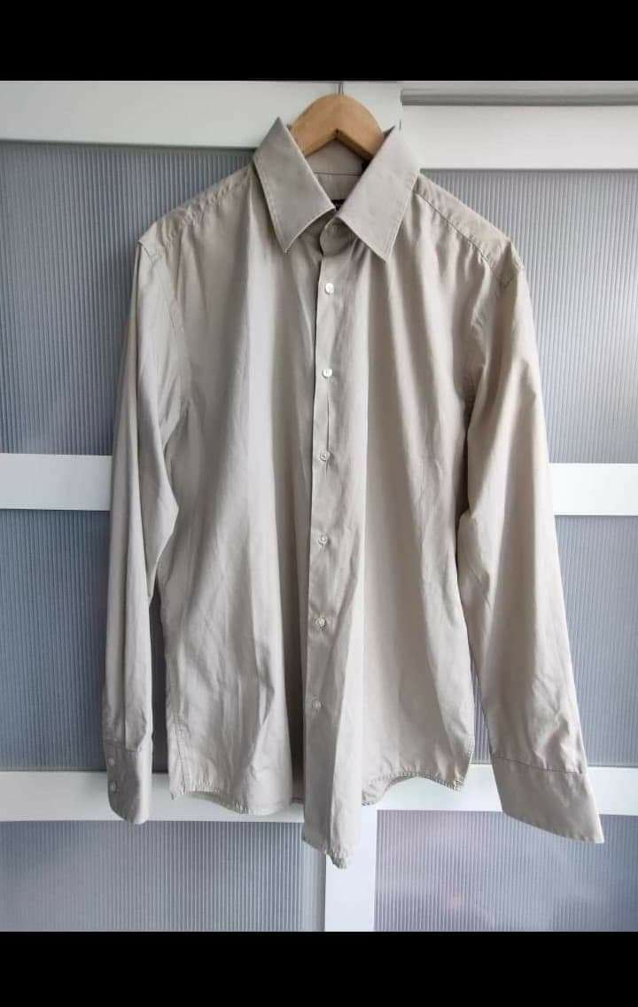 Koszula Hugo Boss,rozmiar 43,XL,męska,beżowa