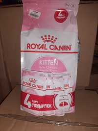 Royal canin kitten 2 кг+ 4 пауча