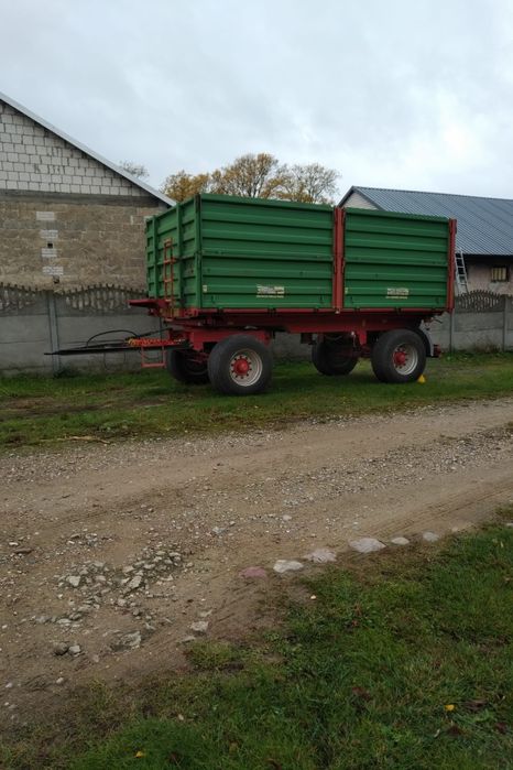 Przyczepa rolnicza Metal-Tech DB-14 ton – stan bardzo dobry