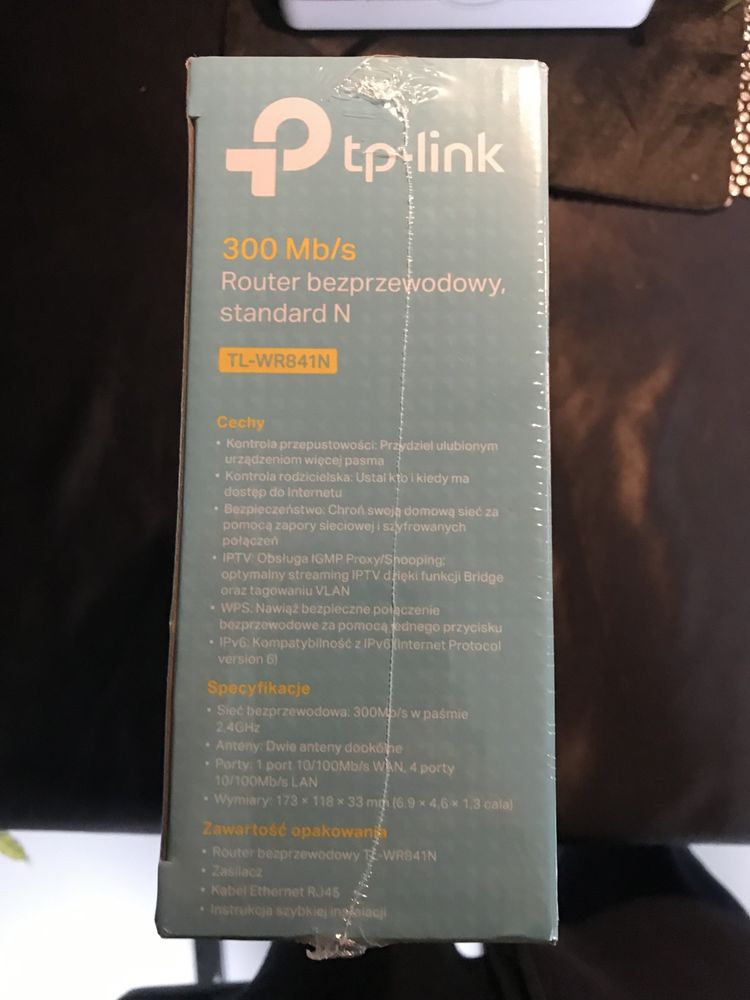 Router bezprzewodowy TP-LINK nowy TL-WR841N