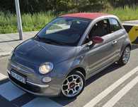 Fiat 500C 1.2 cabrio automat dualogic mały przebieg kamera czujniki