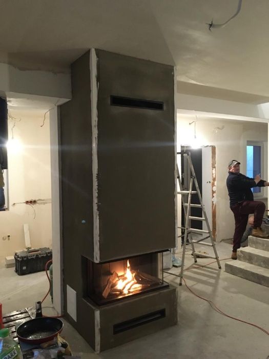 montaż kominka GAZOWEGO LEO 10 lat gwarancji SERWIS różne OPCJE