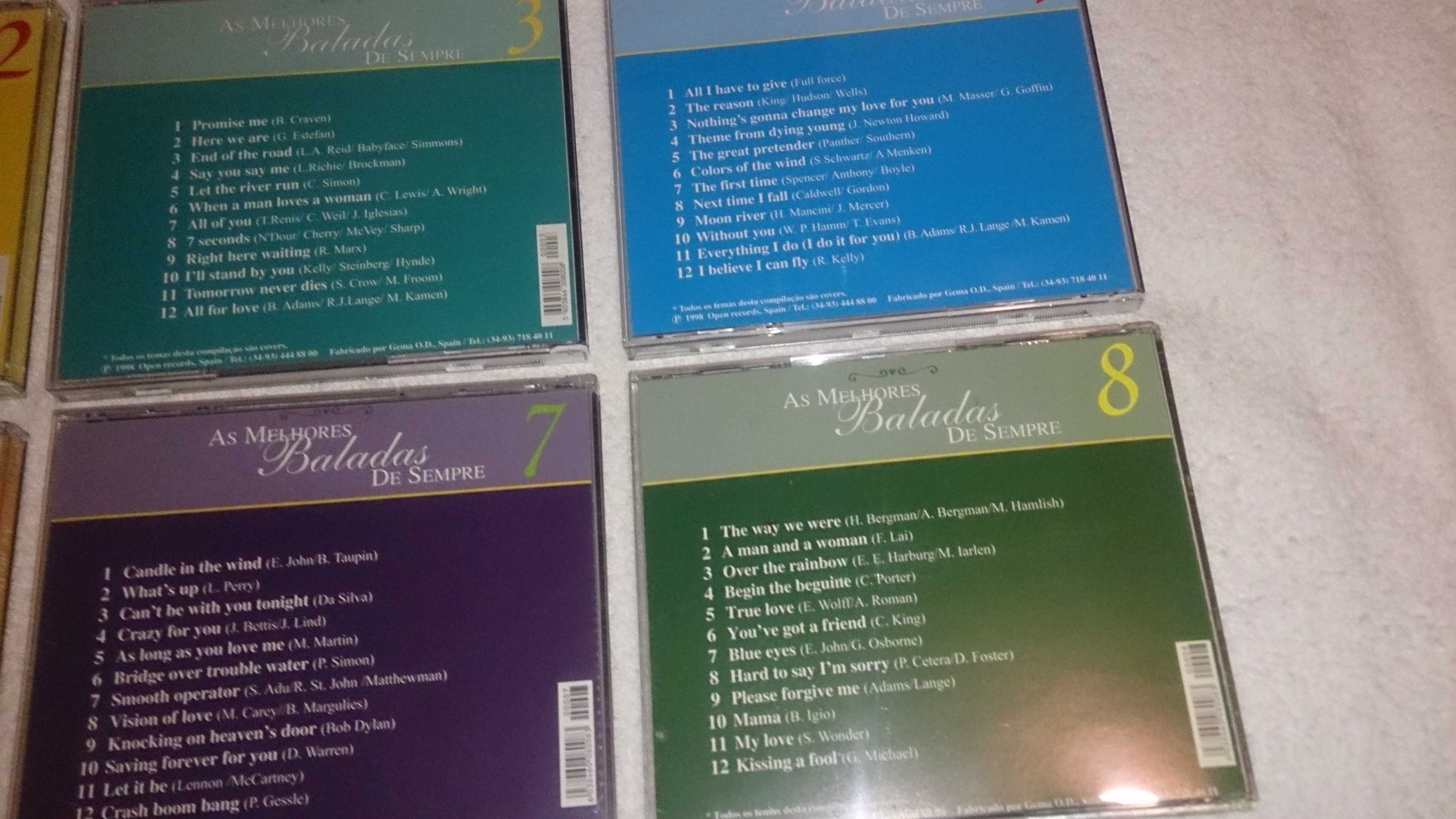 as melhores baladas de sempre (coleção completa 14 cds)