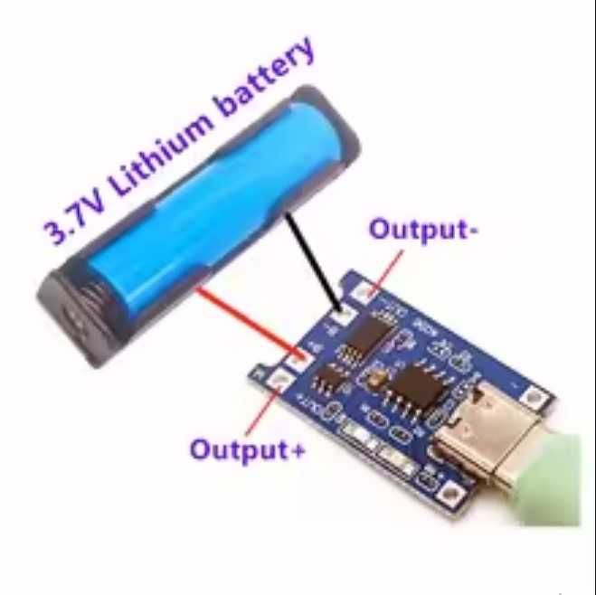 Понижающий модуль 4,75-23 В до 1-17 В   Плата зарядки Micro USB TP4056