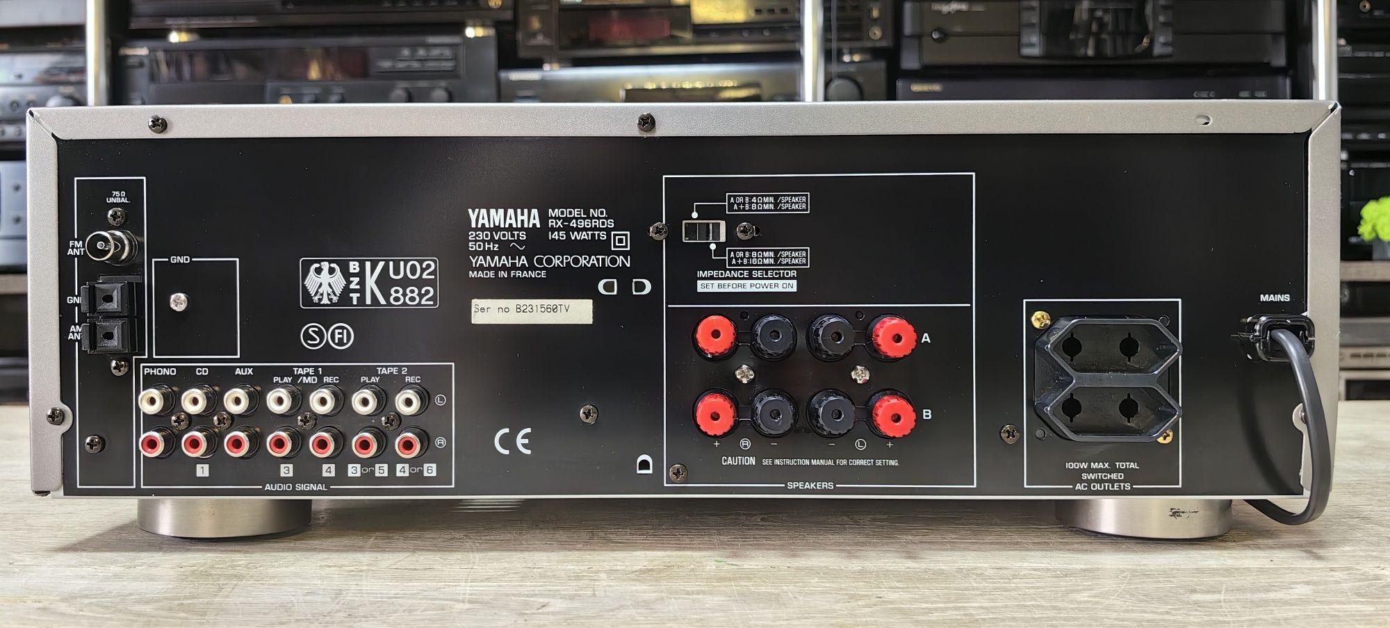 Ресивер Yamaha RX-496/4Ω