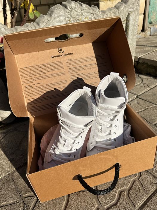 Хайтопи шкіряні, 37 розмір