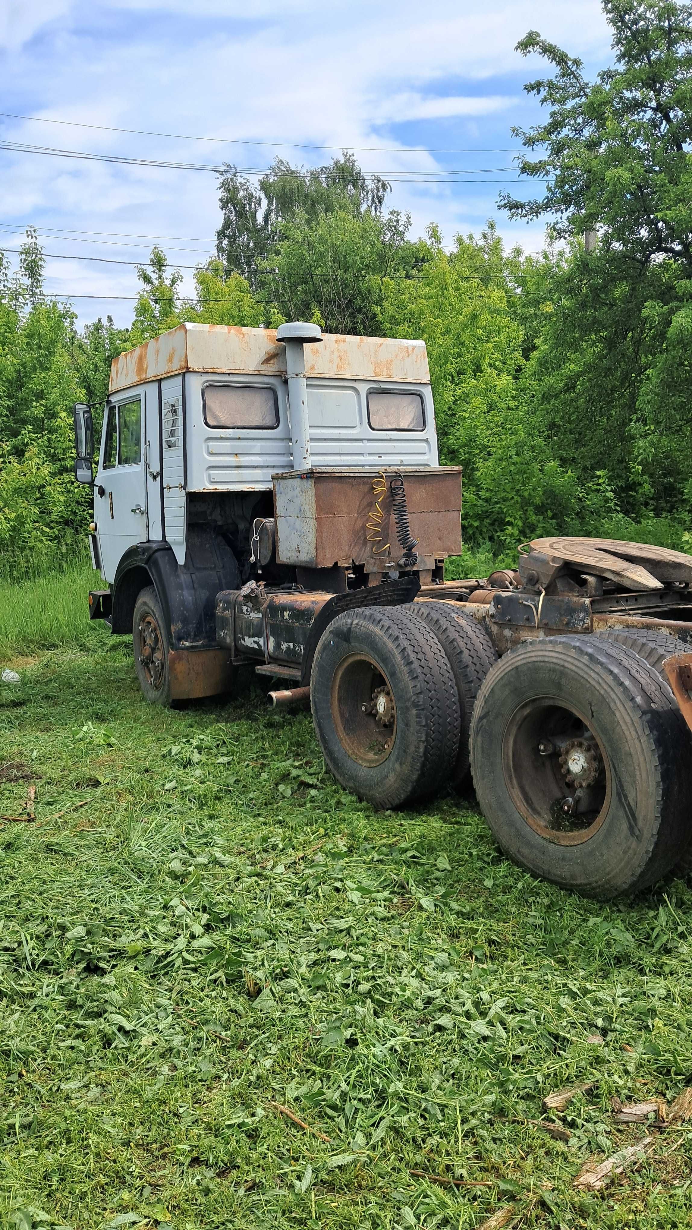 Камаз 5320 з причіпом