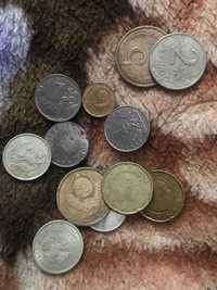 Іноземні копійки 20 евро-цент, 1 руб 2007 2009 2010