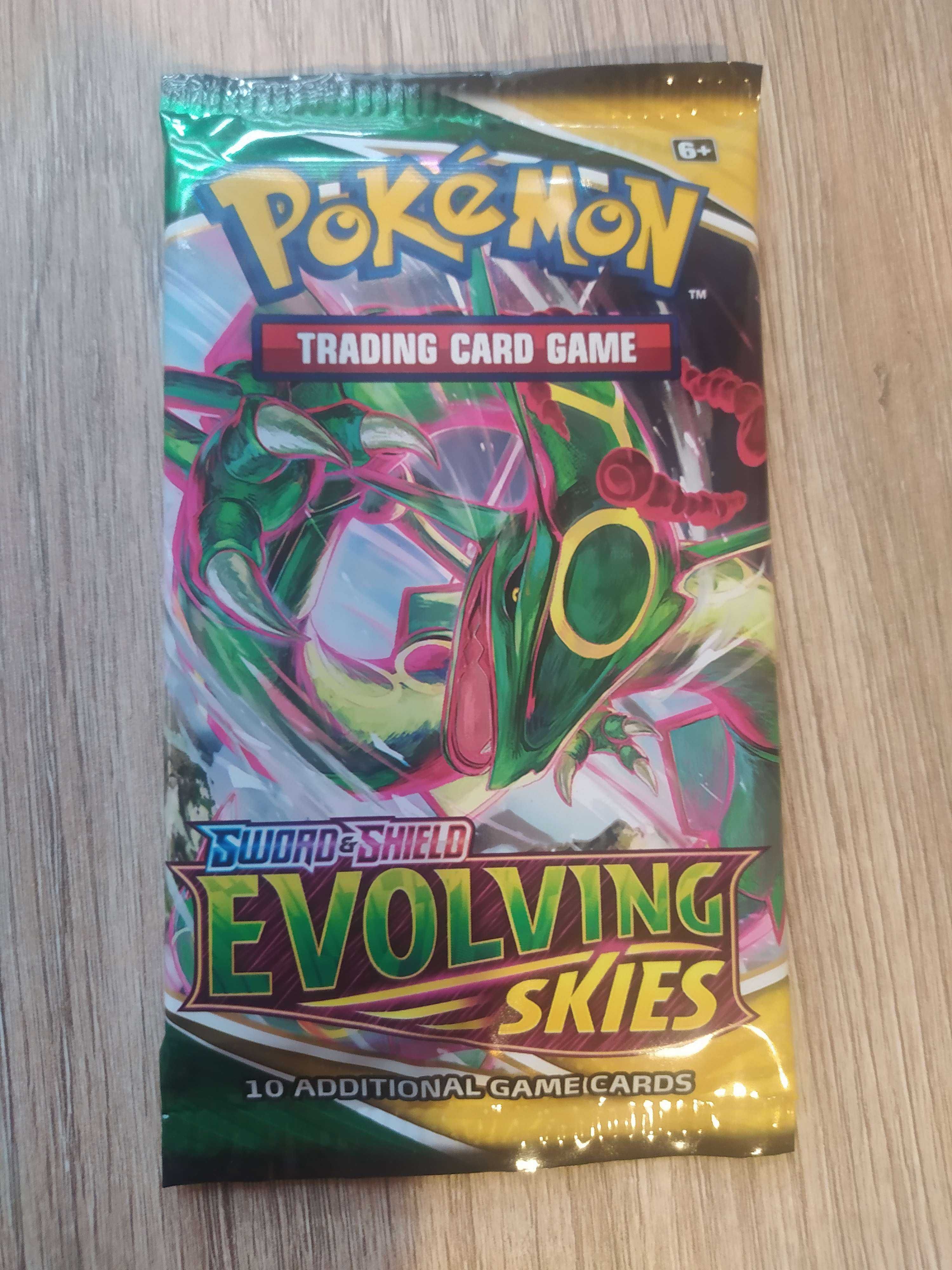 Pokemon TGC - Evolving Skies booster pack x3