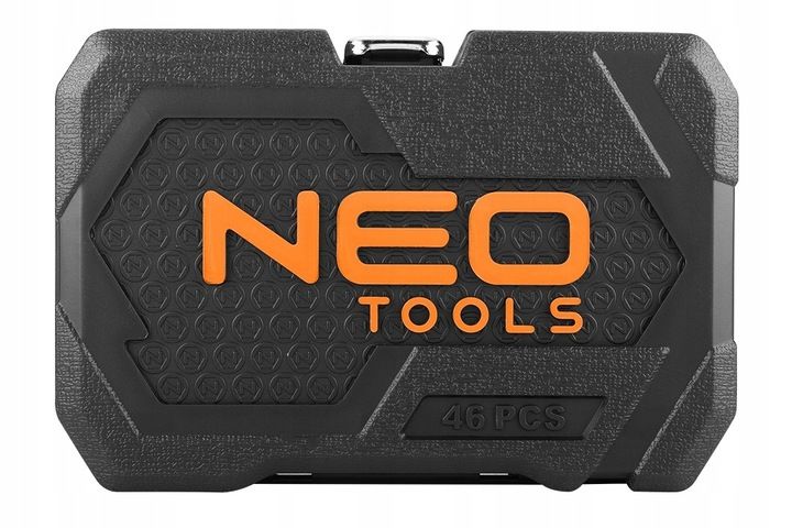Neo 10-004 Zestaw Komplet Klucze Nasadowe 1/4'' 46el Crv Nasadki Torx