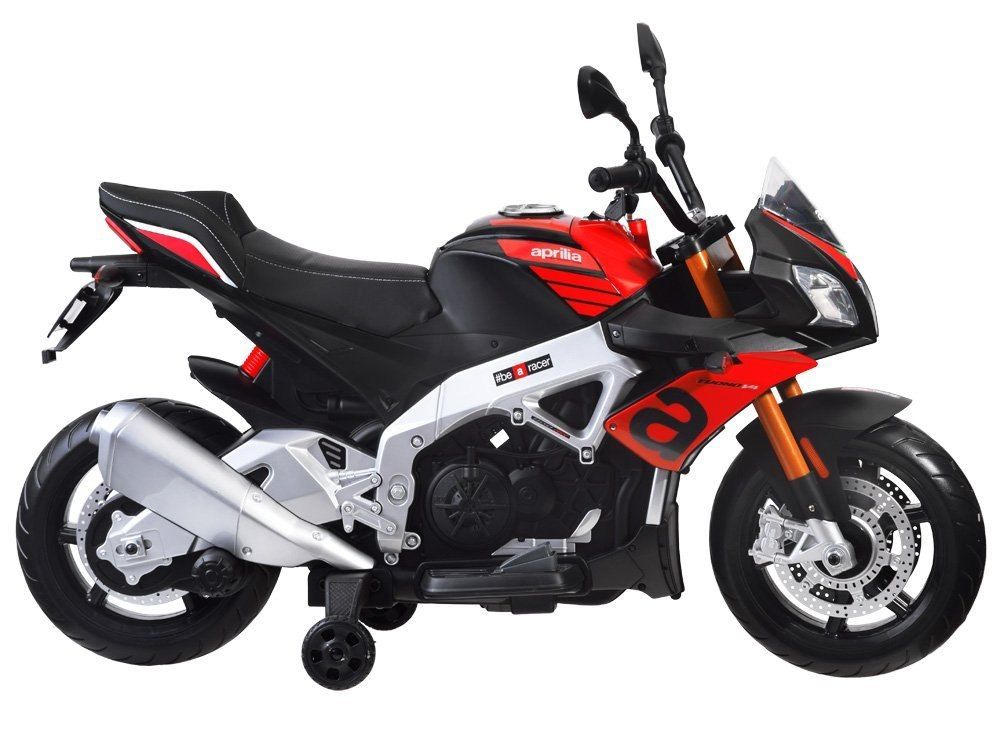 Ścigacz motor n akumulator dla dzieci Aprilia Tuono V4 elektryczny