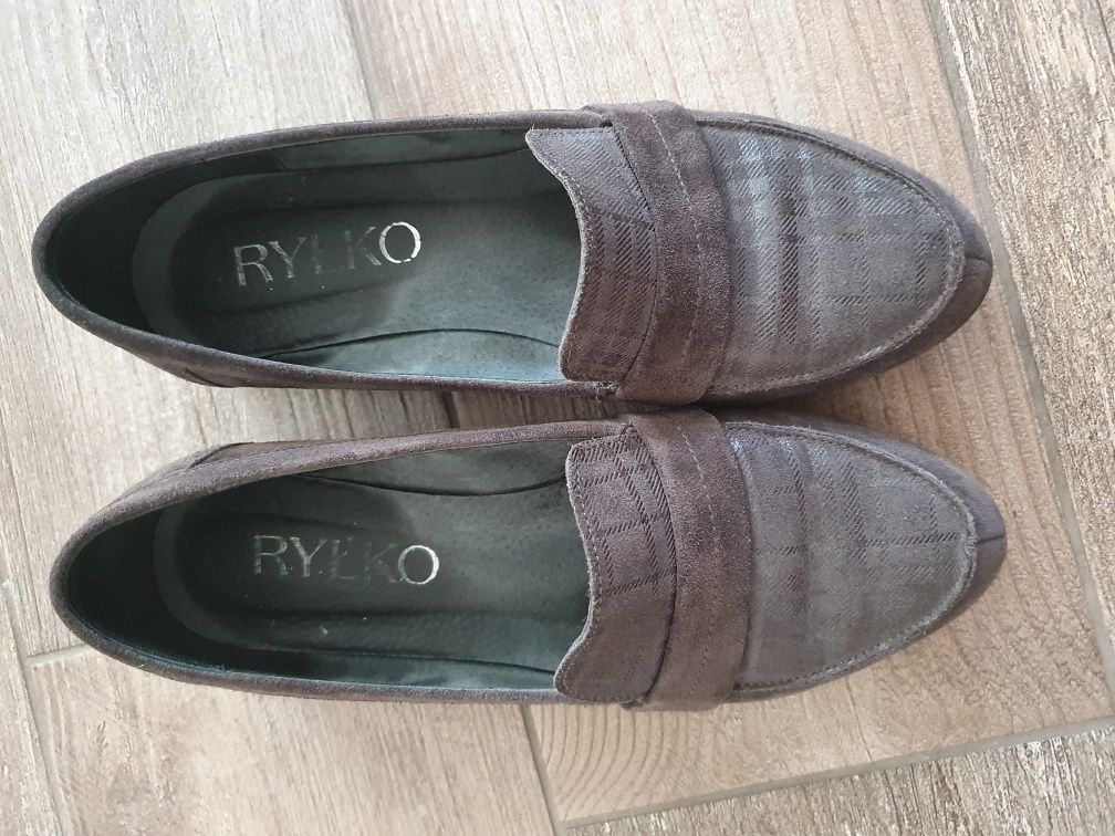 Ryłko buty 37,5r. Mokasyny