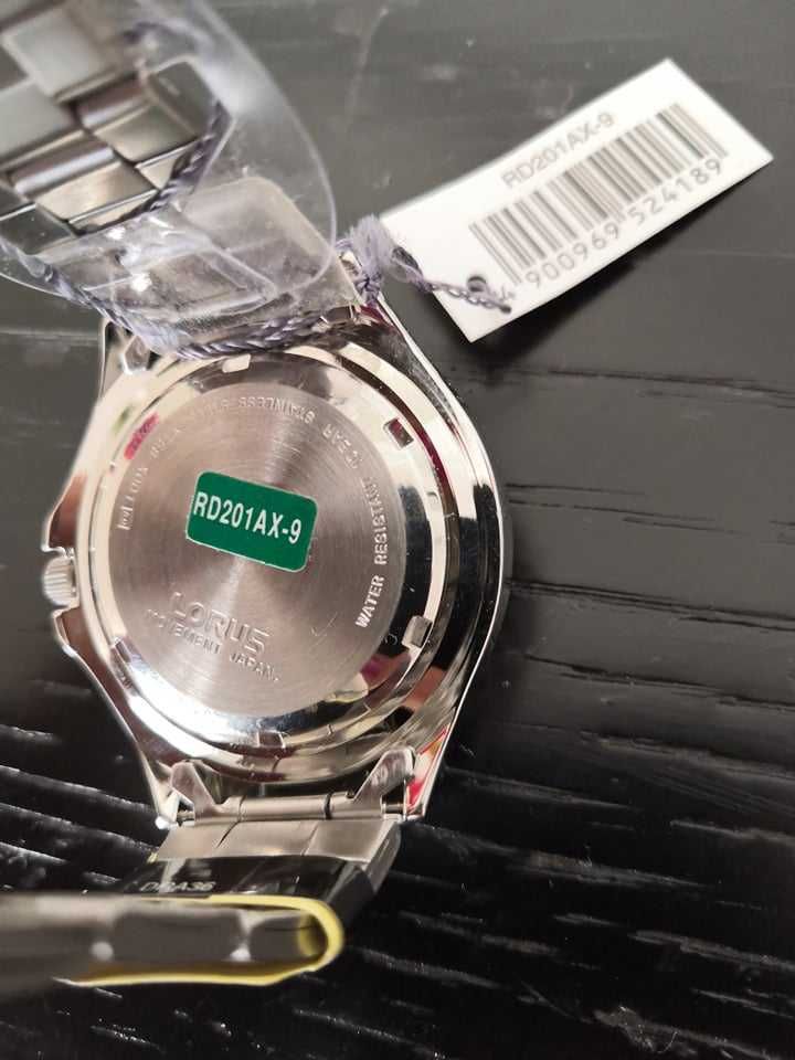 Relógio de Pulso Automático (Lorus by Seiko, RD201AX-9, Novo Original)