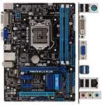 Материнская плата asus p8b75-m lx intel b75