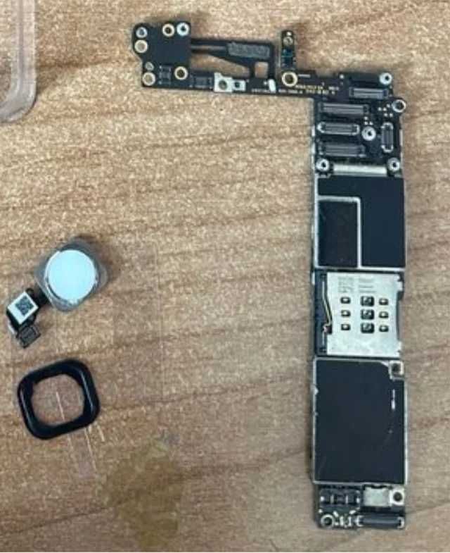 Apple iphone 6 board main board placa botao branco ou preto livre